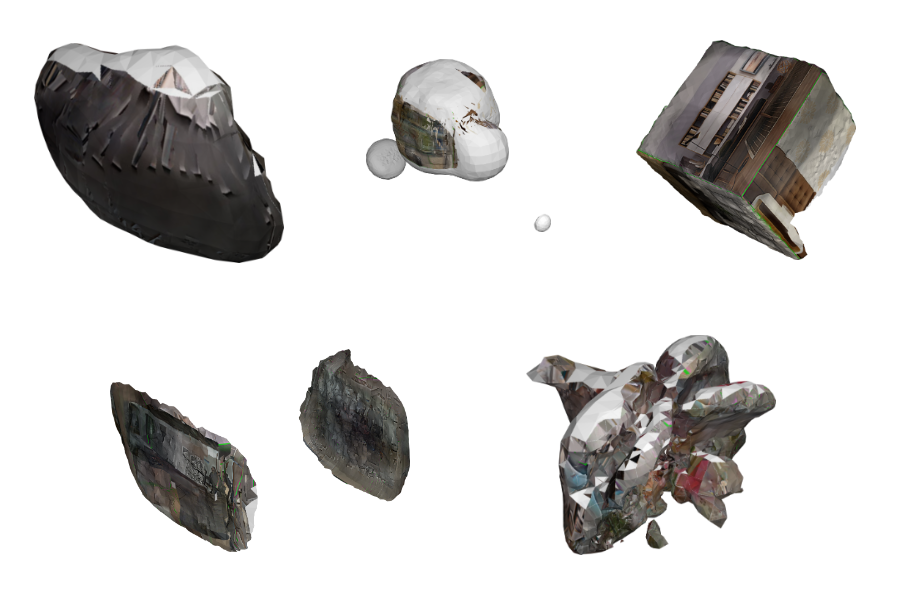 Model classifications: blob, satellite, box, wing, exploding.